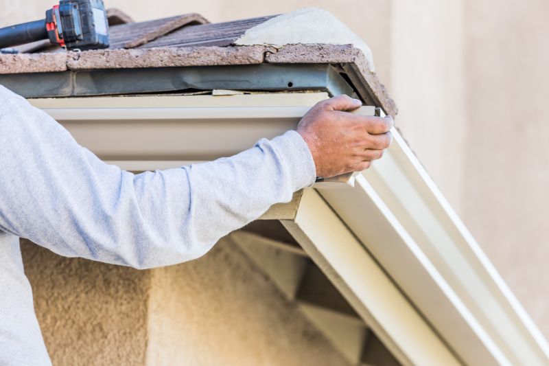 Rain Gutters Installation detail